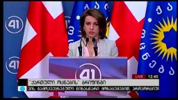 ''ქართული ოცნების'' ბრიფინგი 