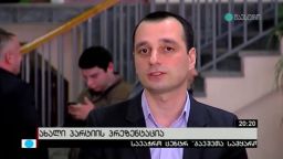 ახალი პარტიის პრეზენტაცია 